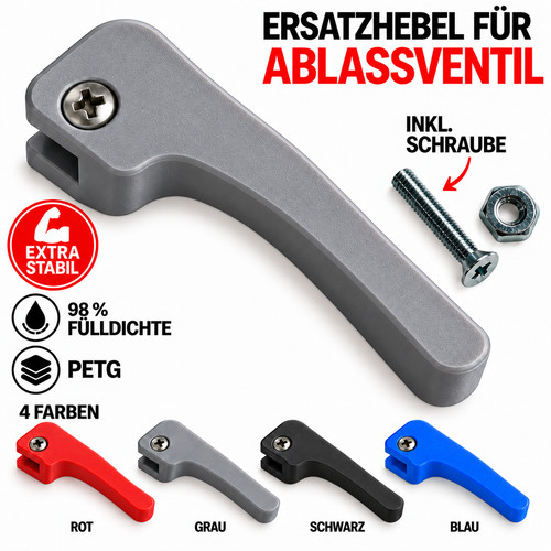 Ersatzhebel für ablassventil - ersatzhebel,