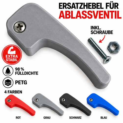 Ersatzhebel für ablassventil - ersatzhebel,