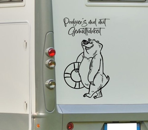 Aufkleber wohnwagen wohnmobil - wohnwagen,